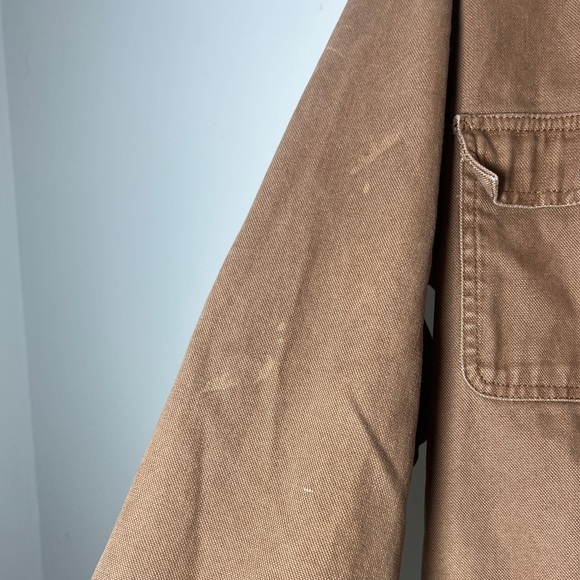 Arizona Barn Chore Jacket 90's Brown Mens Size Large - Picture 4 of 11